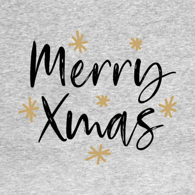 Merry Xmas Snowflake - Merry Christmas Gift - Happy Xmas Gift by xoclothes